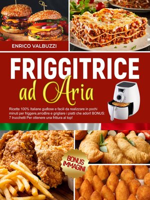 cover image of Ricettario friggitrice ad aria